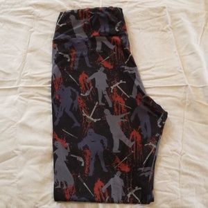 One size walking dead leggings